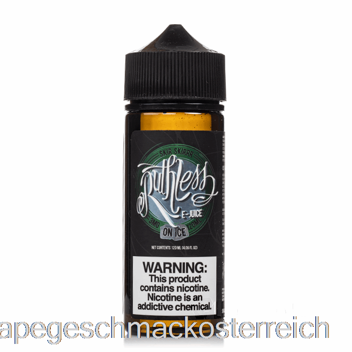Skir Skirr Auf Eis – Rücksichtsloser Dampf – 120 Ml, 6 Mg Vape-Geschmack